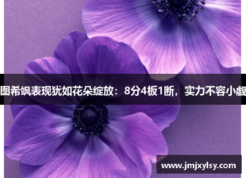 图希飒表现犹如花朵绽放：8分4板1断，实力不容小觑